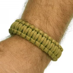 BCB Bushcraft Bracelet De Survie Et Paracorde Bracelet Paracorde Avec Manille Métal BCB Coyote -SURVIE LES INDISPENSABLES Soldes Boutique bracelet en paracorde coyote avec manille metal bushcraft 2