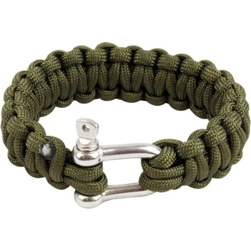 Bracelet De Survie Et Paracorde Bracelet Paracorde Highlander Paracord D-Ring Vert à Boucle Métal 1 Bracelet De Survie Et Paracorde Bracelet Paracorde Highlander Paracord D-Ring Vert à Boucle Métal