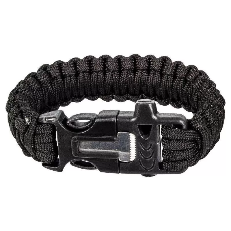 Bracelet De Survie Et Paracorde Bracelet Paracorde Pierre à Feu Et Sifflet Highlander Noir 1 Bracelet De Survie Et Paracorde Bracelet Paracorde Pierre à Feu Et Sifflet Highlander Noir
