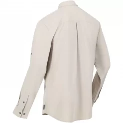 Textile Chemise Regatta Highton Shirt Sable -SURVIE LES INDISPENSABLES Soldes Boutique chemise regatta highton shirt sable 2
