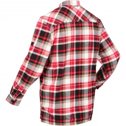 Textile Chemise Regatta Thamos Rouge -SURVIE LES INDISPENSABLES Soldes Boutique chemise regatta thamos rouge 2