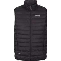 Textile Gilet Doudoune Sans Manches Regatta Hillpack B/W Noire
