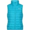 Textile Gilet Doudoune Sans Manches Regatta Women Hillpack B/W Turquoise