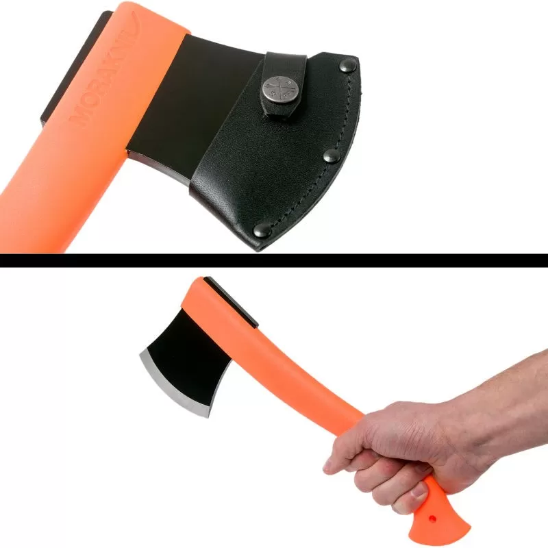 Morakniv Hache Et Hachette Hache Mora Lightweight Axe Orange 2 Morakniv Hache Et Hachette Hache Mora Lightweight Axe Orange – Image 2