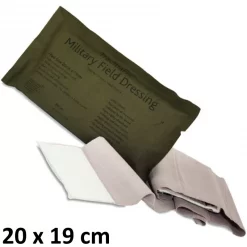 BCB Bushcraft Trousse De Secours Pansement Compressif BCB Military Field Dressing Traumafix 20x19cm