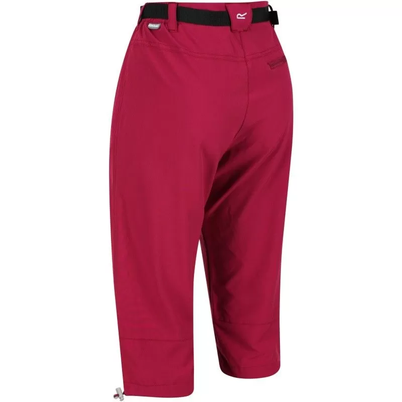 Textile Pantacourt Regatta Women Xert Stretch Capri Light Bordeaux 2 Textile Pantacourt Regatta Women Xert Stretch Capri Light Bordeaux – Image 2