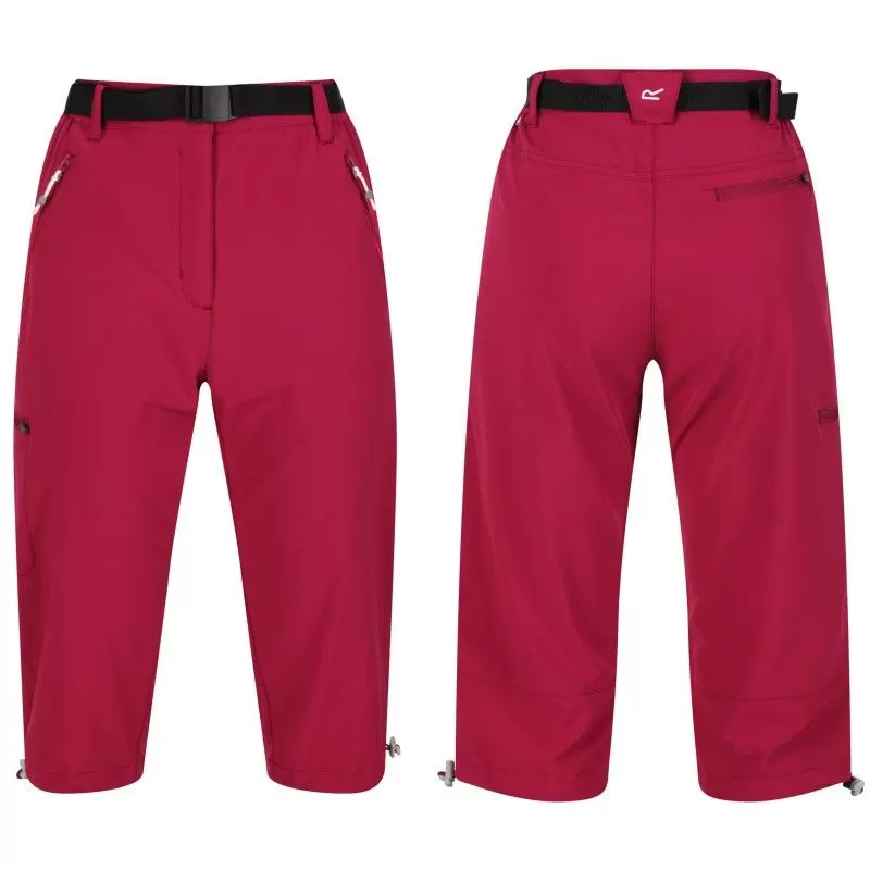 Textile Pantacourt Regatta Women Xert Stretch Capri Light Bordeaux 5 Textile Pantacourt Regatta Women Xert Stretch Capri Light Bordeaux – Image 5