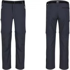 Textile Pantalon Regatta Xert Stretch Z/O Trousers III Gris -SURVIE LES INDISPENSABLES Soldes Boutique pantalon regatta xert stretch zo trousers iii gris 5