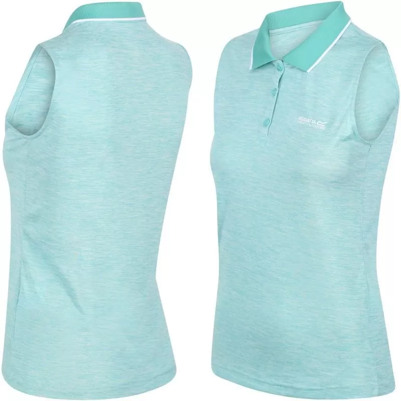 Textile Polo Débardeur Regatta Tima II Turquoise 2 Textile Polo Débardeur Regatta Tima II Turquoise – Image 2