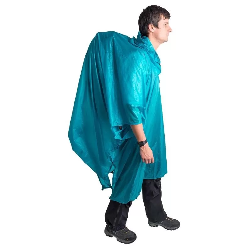 Textile Poncho Tarp Sea To Summit Ultra-Sil Nano Bleu 2 Textile Poncho Tarp Sea To Summit Ultra-Sil Nano Bleu – Image 2