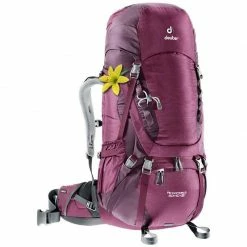 Sac à Dos Deuter Aircontact 50+10 SL Blackberry Aubergine