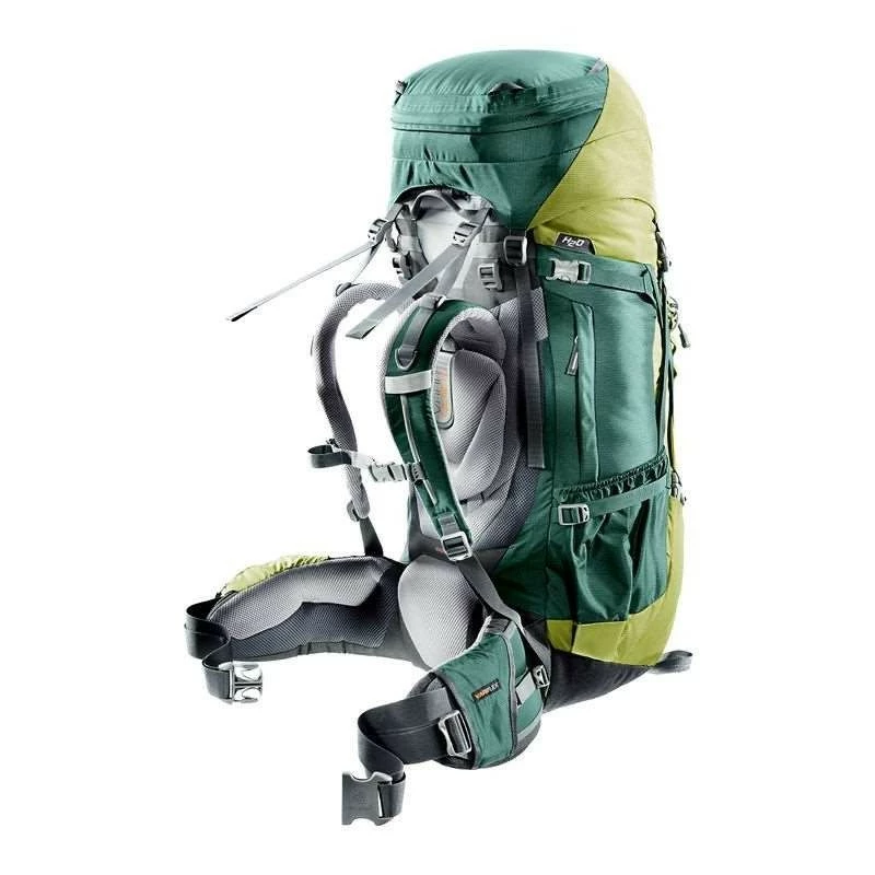 Sac à Dos Deuter Aircontact 65+10 Forest Moss 3 Sac à Dos Deuter Aircontact 65+10 Forest Moss – Image 3