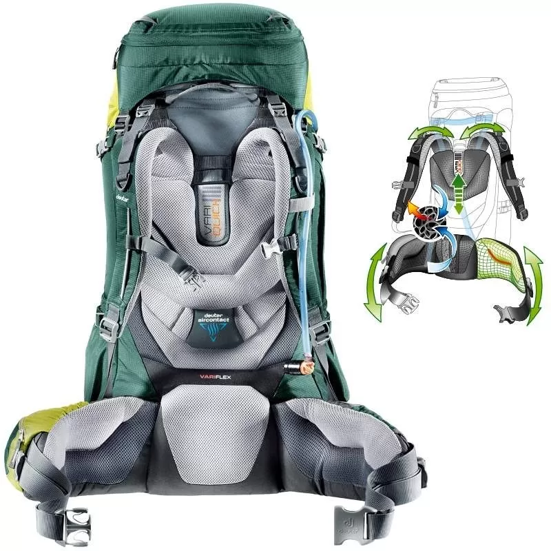 Sac à Dos Deuter Aircontact 75+10 Arctic Navy 2 Sac à Dos Deuter Aircontact 75+10 Arctic Navy – Image 2