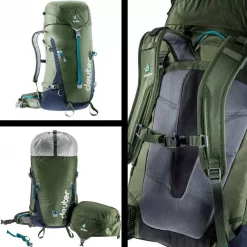 Sac à Dos Deuter Gravity Expédition 45+ Kaki Navy -SURVIE LES INDISPENSABLES Soldes Boutique sac a dos deuter gravity expedition 45 2