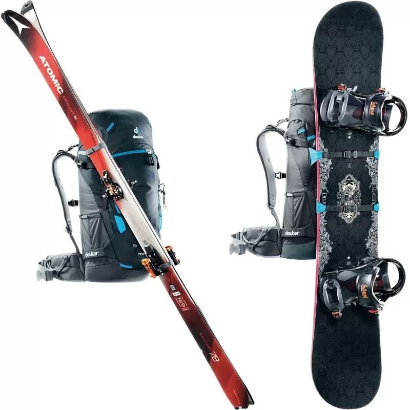 Sac à Dos Deuter Rise 32+ SL Graphite Black 2 Sac à Dos Deuter Rise 32+ SL Graphite Black – Image 2