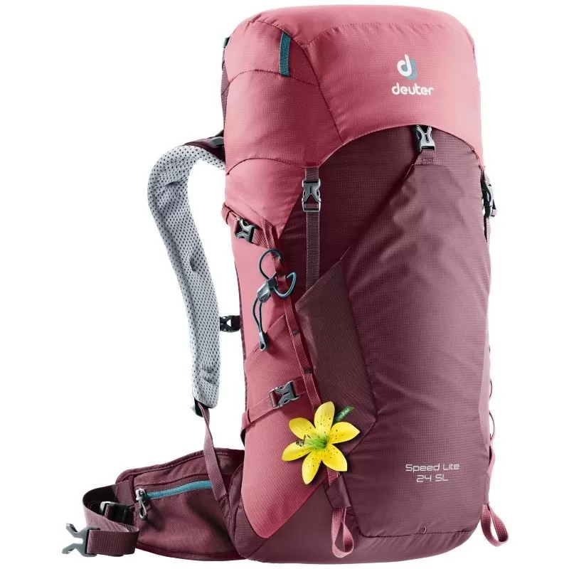 Sac à Dos Deuter Speed Lite 24 SL Maron Cardinal 1 Sac à Dos Deuter Speed Lite 24 SL Maron Cardinal