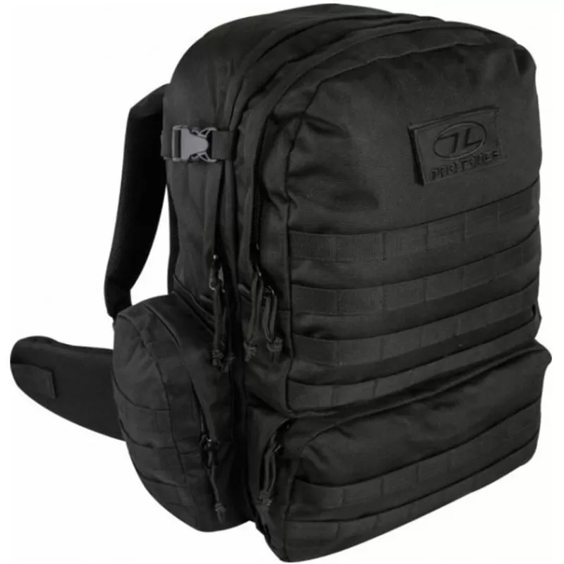 Sac à Dos Highlander M50 Pack Black Noir 1 Sac à Dos Highlander M50 Pack Black Noir