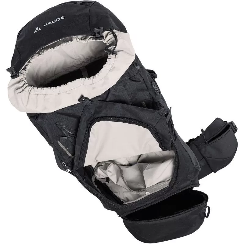 Sac à Dos Vaude Asymmetric 52+8 Noir 3 Sac à Dos Vaude Asymmetric 52+8 Noir – Image 3