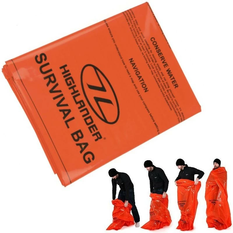 Couverture De Survie Sac De Survie Highlander Survival Bivi Bag Orange 2 Couverture De Survie Sac De Survie Highlander Survival Bivi Bag Orange – Image 2