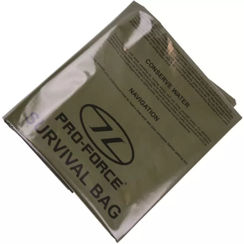 Couverture De Survie Sac De Survie Highlander Survival Bivi Bag Vert 1 Couverture De Survie Sac De Survie Highlander Survival Bivi Bag Vert