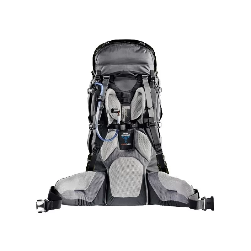 Sac à Dos Deuter Aircontact 45+10 Granite Black 2 Sac à Dos Deuter Aircontact 45+10 Granite Black – Image 2