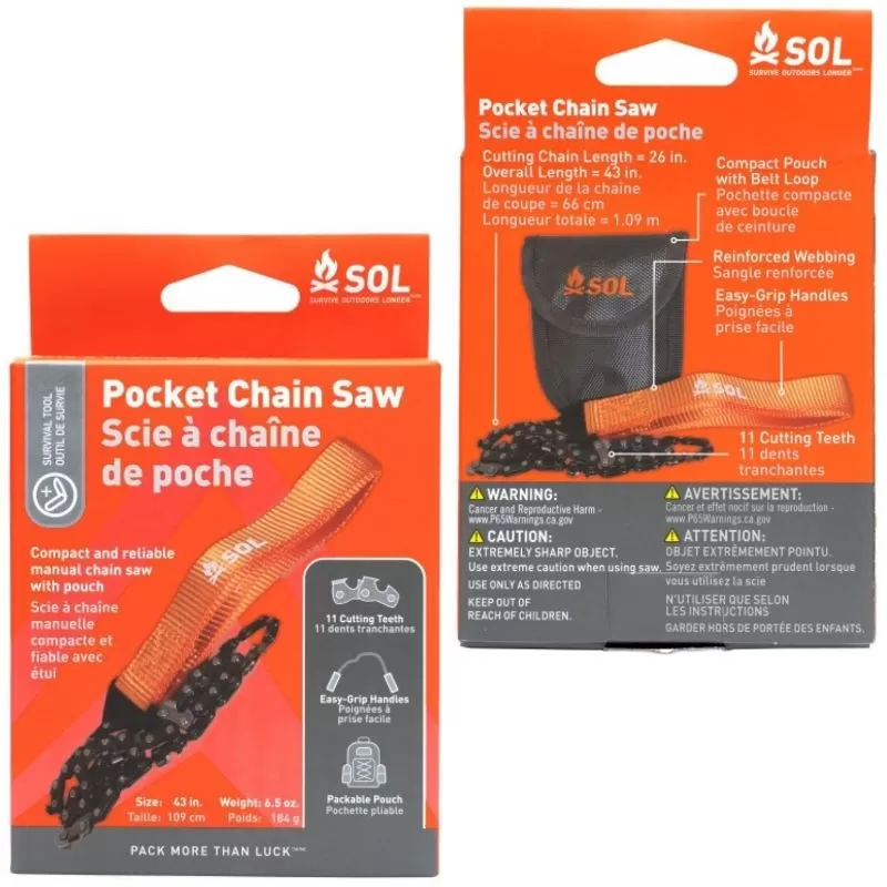 Scie Chaine De Poche SOL Pocket Chain Saw 1 Scie Chaine De Poche SOL Pocket Chain Saw