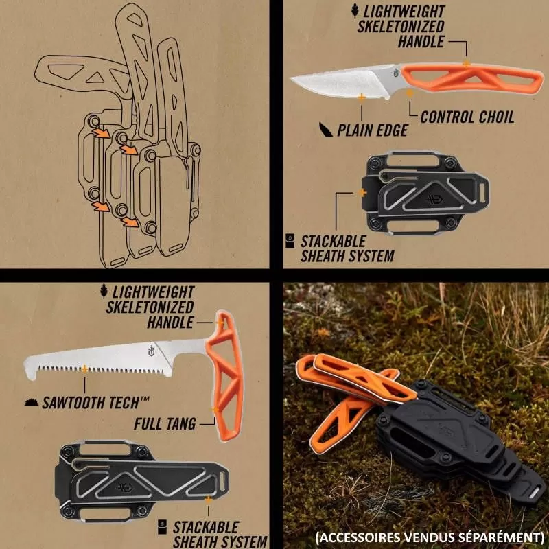 Scie Gerber Exo Mod Pack Saw 2 Scie Gerber Exo Mod Pack Saw – Image 2
