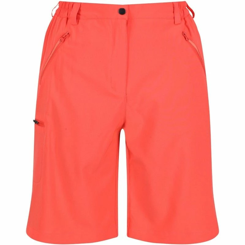 Textile Short Regatta Women Xert Stretch Bermuda Orange 1 Textile Short Regatta Women Xert Stretch Bermuda Orange
