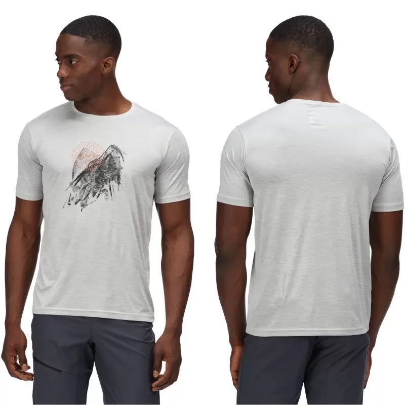 Textile T-shirt Regatta Fingal VI Gris 2 Textile T-shirt Regatta Fingal VI Gris – Image 2