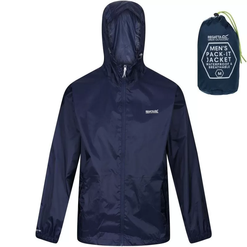 Textile Veste Regatta Pack-It Jacket III Bleu Marine 1 Textile Veste Regatta Pack-It Jacket III Bleu Marine