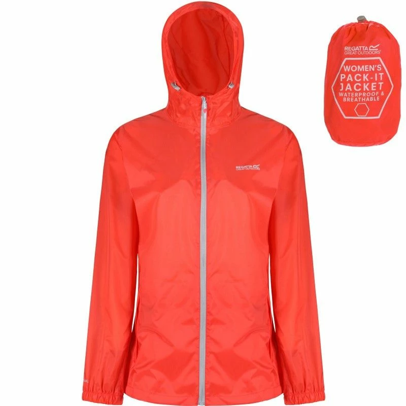 Textile Veste Regatta Women Pack-It Jacket III Orange 1 Textile Veste Regatta Women Pack-It Jacket III Orange